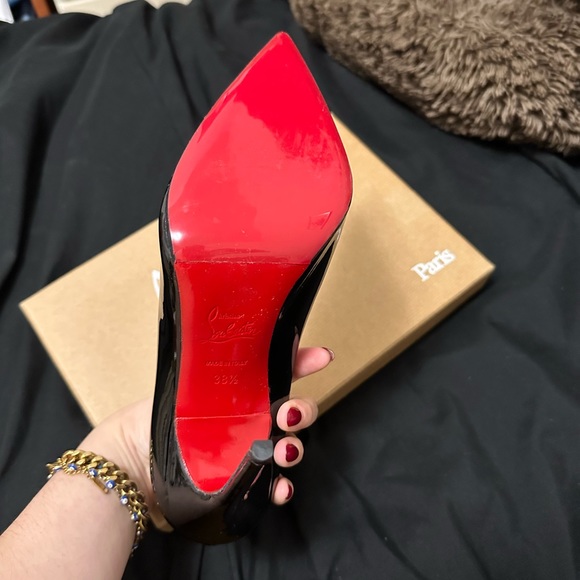 Christian Louboutin Decollete 554 100 Patent - Picture 9 of 16